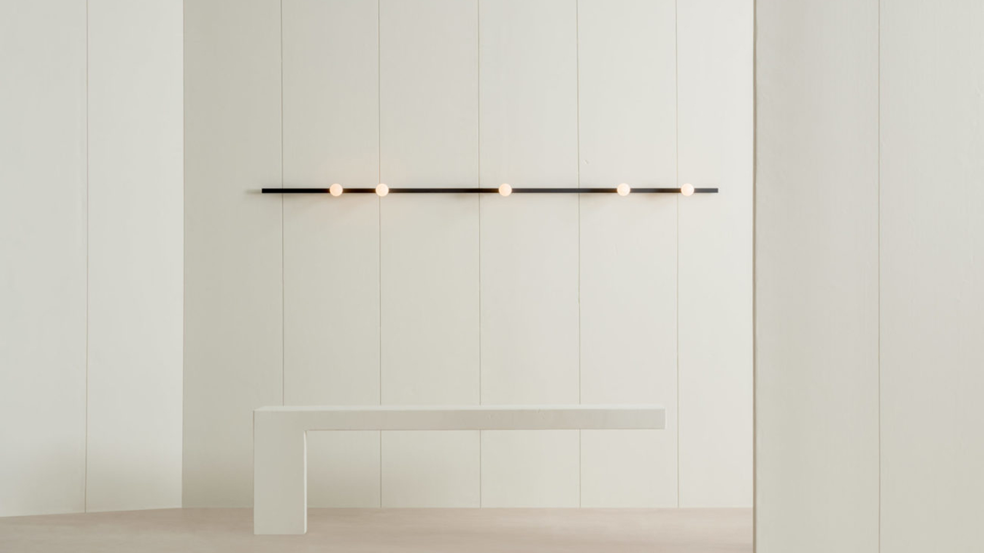 Dot 10 Line Wall Lamp, Lifestyle