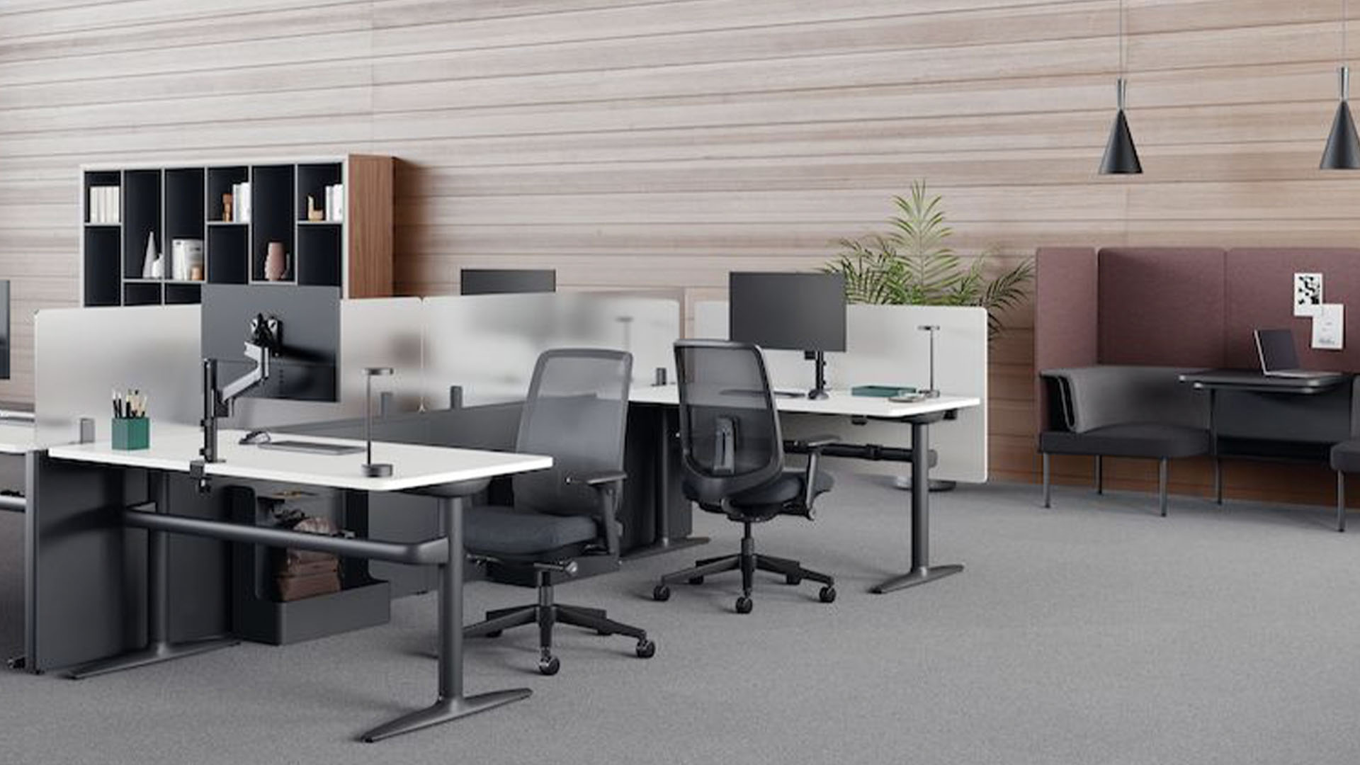 Verus Suspension Back Task Chair, Lifestyle