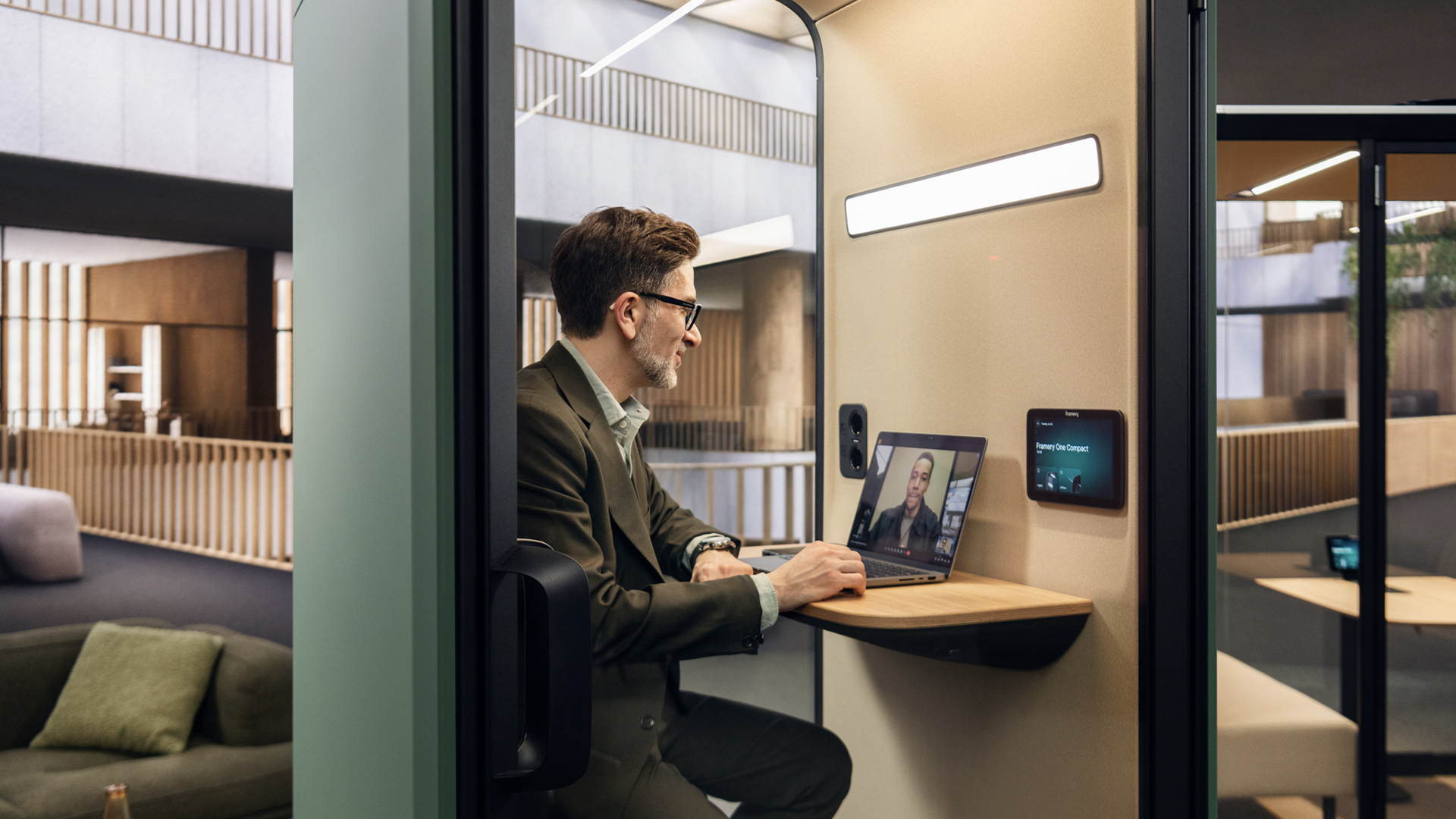 Framery One Compact Work Pod, Lifestyle